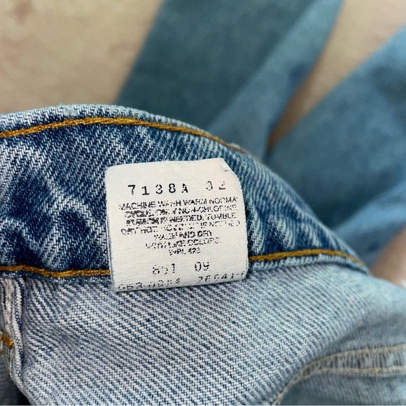 Y2k Vintage Levi’s 512 slim fit tapered leg jean size 11 /L28 1/2 - Picture 12 of 16